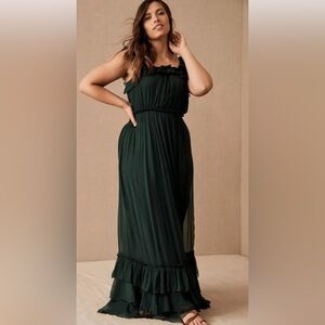 BHLDN Green Antoinette  Dress women’s 4